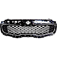 Upper Grille Assembly, Black Shell and Insert, CAPA CERTIFIED