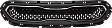 Grille, Painted Black, 4 Cyl., 1.6L Engine