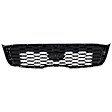 Grille Assembly, Chrome Shell with Textured Black Insert