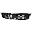 Grille Assembly, Chrome Shell with Textured Black Insert, CAPA CERTIFIED