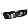 Grille Assembly, Chrome Shell with Textured Black Insert, CAPA CERTIFIED