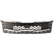 LX Grille Chrome Shell with Gray Insert CAPA Certified