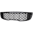 Grille Painted Dark Gray Shell and Insert CAPA Certified