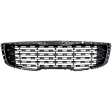 Grille Painted Dark Gray Shell and Insert CAPA Certified