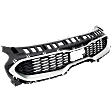 Grille, Chrome Shell with Black Insert, 4 Cyl., 2.0L Engine