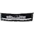 SX Grille Painted Black Shell with Chrome Insert