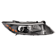 Passenger Side Headlight, with Bulb, Halogen, Clear Lens