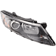 Passenger Side Headlight, with Bulb, Halogen, Clear Lens