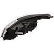 Passenger Side Headlight, with Bulb, Halogen, Clear Lens, CAPA Certified