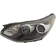 Driver Side Headlight, with Bulb, Halogen, Clear Lens, CAPA Certified