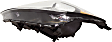 Driver Side Headlight, with Bulb, Halogen, Clear Lens, CAPA Certified