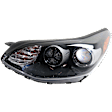 Driver Side Headlight, with Bulb, Halogen, Clear Lens