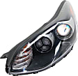 Driver Side Headlight, with Bulb, Halogen, Clear Lens