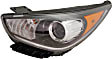 2019 Kia Niro - Driver Side Halogen Headlight, With bulb(s), OE Replacement