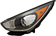 2019 Kia Niro - Driver Side Halogen Headlight, With bulb(s), OE Replacement