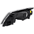 Passenger Side HID/Xenon Headlight, With bulb(s), OE Replacement