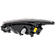 Passenger Side HID/Xenon Headlight, With bulb(s), OE Replacement