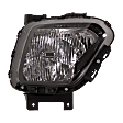 Passenger Side Headlight, with Bulb, Halogen, Clear Lens