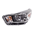 Driver Side Headlight, with Bulb, Halogen, Clear Lens
