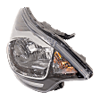 Passenger Side Headlight, with Bulb, LED, Clear Lens