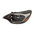 Driver Side Headlight, with Bulb, LED, Clear Lens
