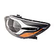 Driver Side Headlight, with Bulb, LED, Clear Lens