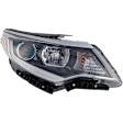 Passenger Side Headlight, with Bulb, Halogen, Clear Lens