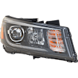 Passenger Side Headlight, with Bulb, Halogen, Clear Lens, 6 Cyl., 3.3L Engine