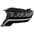 Driver Side LED Headlight, With bulb(s)