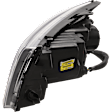 Passenger Side Halogen Headlight, With bulb(s), OE Replacement, CAPA Certified