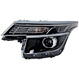 Driver Side Headlight, with Bulb, Halogen, with LED Daytime Running Light, CAPA CERTIFIED