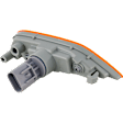 Front, Passenger Side Side Marker With bulb(s)