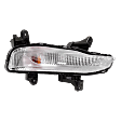 Front, Passenger Side Turn Signal Light, With bulb(s)