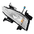 Front, Driver Side Turn Signal Light, With bulb(s)