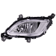 Front, Passenger Side Fog Light, With bulb(s), Halogen, CAPA CERTIFIED