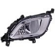 Front, Passenger Side Fog Light, With bulb(s), Halogen, CAPA CERTIFIED