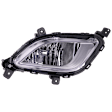 Front, Passenger Side Fog Light, With bulb(s), Halogen, CAPA CERTIFIED