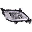 Front, Driver Side Fog Light, With bulb(s), Halogen, CAPA CERTIFIED