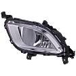 Front, Driver Side Fog Light, With bulb(s), Halogen, CAPA CERTIFIED