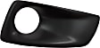 Front, Driver Side Fog Light Trim, Black, Base Model, 6 Cyl., 10.8L Engine