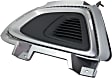 Front, Passenger Side Fog Light Cover, Dark Gray