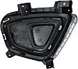 Front, Passenger Side Fog Light Cover, Dark Gray