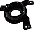 Front, Driver Side Fog Light Cover, Black