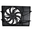 OE Replacement Radiator and A/C Condenser Fan, 2.5L, 4Cyl, Single fan