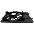 OE Replacement Radiator and A/C Condenser Fan, 2.5L, 4Cyl, Single fan