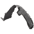 Front, Passenger Side Fender Liner, 4 Cyl., 2.0L Engine, CAPA CERTIFIED