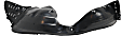 Front, Driver Side Fender Liner, 6 Cyl., 3.3L Engine
