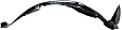 Front, Passenger Side Fender Liner