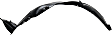 Front, Passenger Side Fender Liner