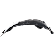 Front, Passenger Side Fender Liner, 4 Cyl., 1.6L Engine, CAPA CERTIFIED